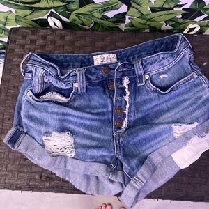Free people Jean shorts